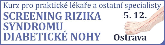 Screening rizika syndromu diabetické nohy