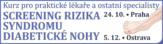 Screening rizika syndromu diabetické nohy