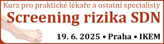 Screening rizika syndromu diabetické nohy