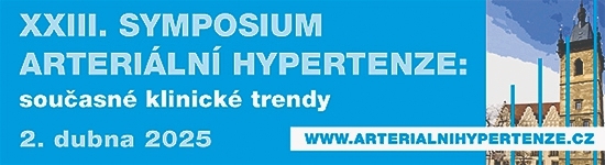 XXIII. SYMPOSIUM ARTERIÁLNÍ HYPERTENZE: současné klinické trendy